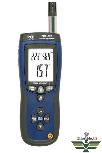 Máy đo nhiệt độ, độ ẩm, điểm sương PCE-320