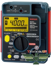 Đồng hồ đo điện trở cách điện Sanwa MG1000