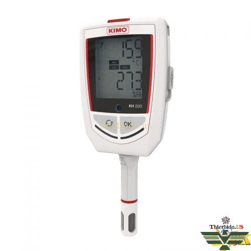 Máy đo nhiệt độ độ ẩm ánh sáng Kimo KH-220