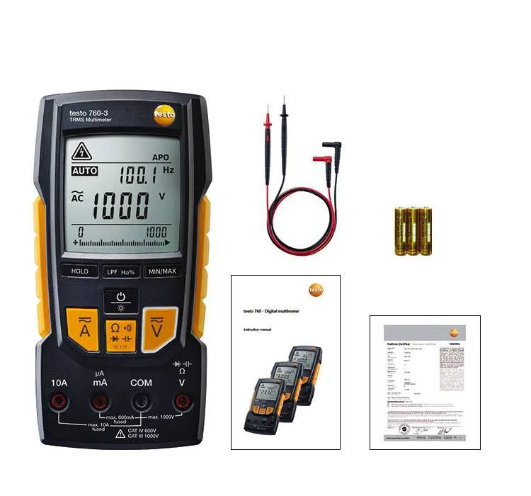 Đồng hồ đo điện vạn năng testo 760-3