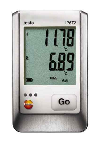 Máy đo nhiệt độ tự ghi Testo 176T2