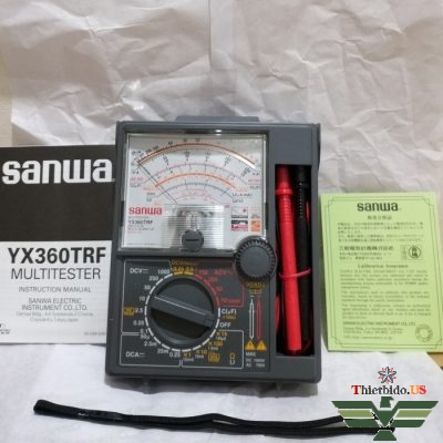 Cách đo điện 3 pha bằng đồng hồ vạn năng Sanwa YX-360TRF